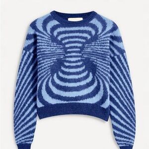 Paloma Wool Blue Striped Women's Sweater